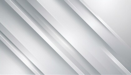 Obraz premium Black diagonal thin lines seamless pattern on white background. Abstract smooth light gray geometry paper futuristic minimal subtle modern background