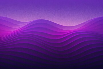 Naklejka premium A wave purple color gradient texture with grainy surface