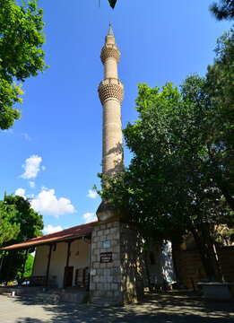 Kirikkale, Turkey. August 12, 2017. Sheikh Samil Mosque and Tomb, located in Kirikkale, Turkey, was built in the 15th century.
