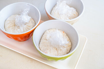 レンジで作る栗と海老のしんじょ