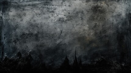 Obraz premium Scary wall background, horror texture for background