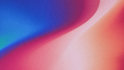 colored Vibrant grainy Abstract Liquid flow gradient noise texture effect background, website header banner poster design,