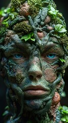 Human Transformed into Nature: A Surreal Portrait