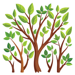 Obraz premium tree with leaves