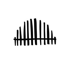 Halloween Fence Silhouette