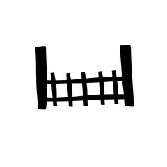 Halloween Fence Silhouette