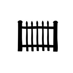 Halloween Fence Silhouette