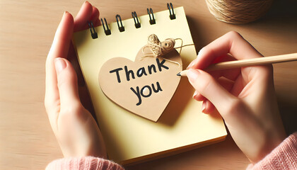 Sticky Note of Appreciation: Expressing Thanks