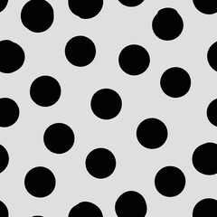 Seamless checkerboard pattern with alternating black and white squares