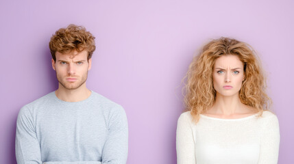 Relationship Crisis A Visual Representation of Couple's Struggles Depicting emotional distance unresolved tensions and the challenges of communication symbolizing common relationship and partnership