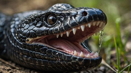 Obraz premium close up of a snake