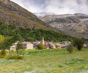 Le village de Bonneval-sur-Arc en Savoie