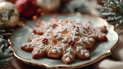 Fototapeta premium Delicious Christmas Cookies