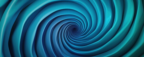 Naklejka premium Vibrant swirling patterns in blue tones create an abstract visual experience, perfect for backgrounds and creative projects.
