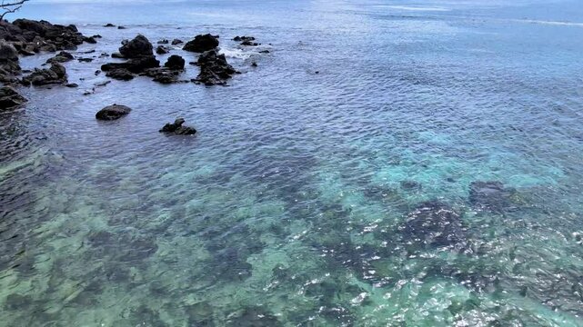 Majestic Rocky Shoreline in a Scenic Seaside Landscape