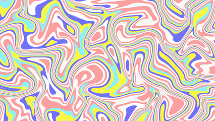 Holographic seamless pattern. The effect of flowing iridescent liquid. Psychedelic effect. Fairy tale unicorn trend background.