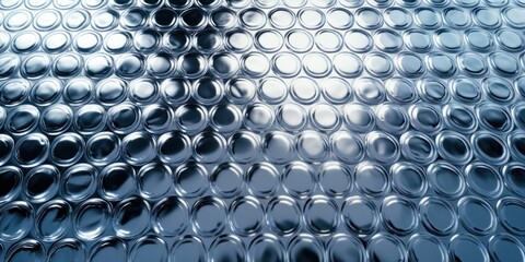 Bubble wrap texture with reflective highlights.