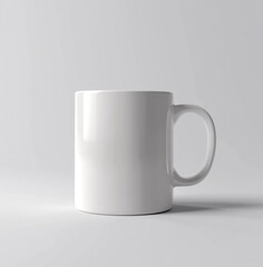 Fototapeta premium white cup on white