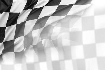 Checkered racing flag