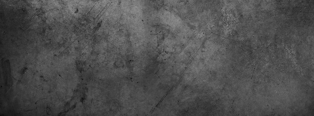 Grey grunge textured concrete wall background