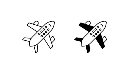 Air Transportation icon design with white background stock illustration