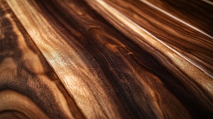 Beautiful Wooden Surface with Rich Grain Patterns
