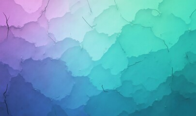 Fototapeta premium A vibrant, abstract background featuring harmonious shades of teal, purple, and green, ideal for digital designs, presentations, and marketing materials.