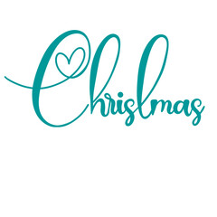 Christmas Lettering Calligraphy