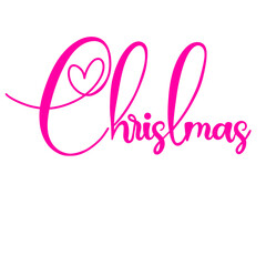 Christmas Lettering Calligraphy
