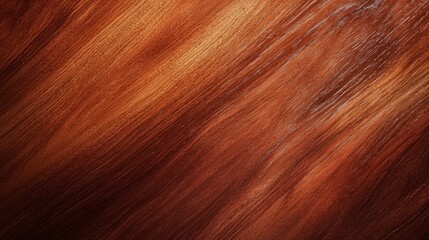 Fototapeta premium A tight shot of a wooden surface showcasing a brown and red stain at its peak
