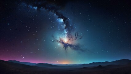 Fototapeta premium cosmic background, cosmic background, Milky Way, cosmic sky, dreamy universe, cosmic copy space, Milky Way landscape, night sky landscape, dreamy galaxy background, night sky landscape, night sky spac