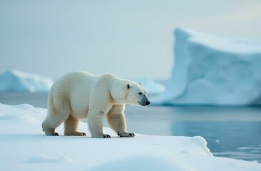 polar bear in the region