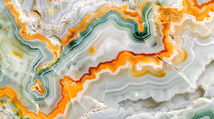 Intricate Jasper stone texture with vibrant colors showcasing natural mineral formations
