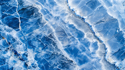 Obraz premium Elegant blue marble texture background with intricate veining for design and decoration