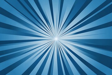 Obraz premium A Whirlwind of Blue: Abstract Lines Converging in a Dynamic Burst 