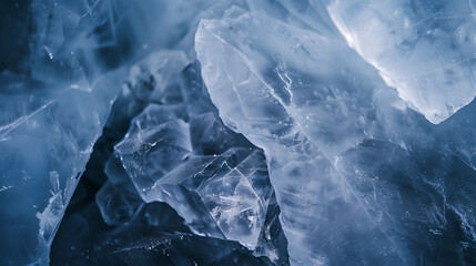 Obraz premium Close-up view of textured marble background showcasing intricate patterns and shades of blue