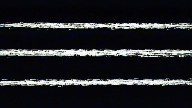 Fast Forward VHS TV Static Lines Seamless 4K Video Overlay Background Loop