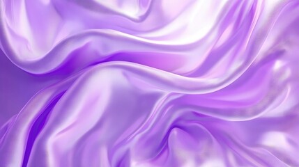 Obraz premium Close-up of purple fabric with waves on top and bottom in the center of image