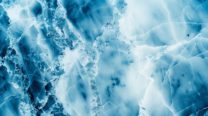 Naklejka premium Elegant blue marble texture with intricate veining perfect for backgrounds and design projects