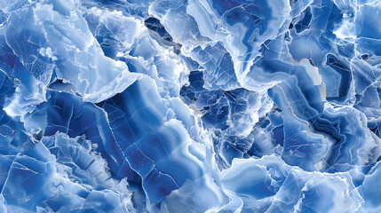 Obraz premium Elegant blue marble texture showcasing intricate patterns and smooth surfaces