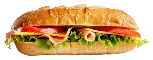 PNG  Fresh sandwich with vegetables