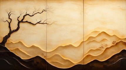Asian Landscape Art Wall