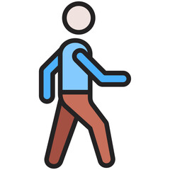 Walking Man Icon