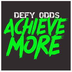 Self care quotes inspiration to take care of yourself.  t- shirt design and print vector defy odds achieve more 