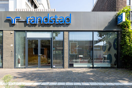 Zwolle, Netherlands -September 5, 2024: Randstad office