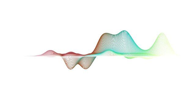 Puffed: graph wave geometry shape object landscape abstract formation generative animation art generative technology Design Motion