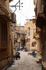 Street of Jaisalmer, India