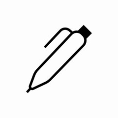 write pen icon sign vector