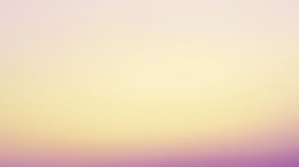 Naklejka premium A soothing gradient of light lavender fading into pale yellow, with smooth, gentle transitions creating a peaceful and serene background.