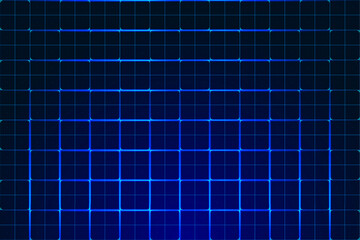 Technological grid. Data screen dashboard. HUD digital technology line grid background.